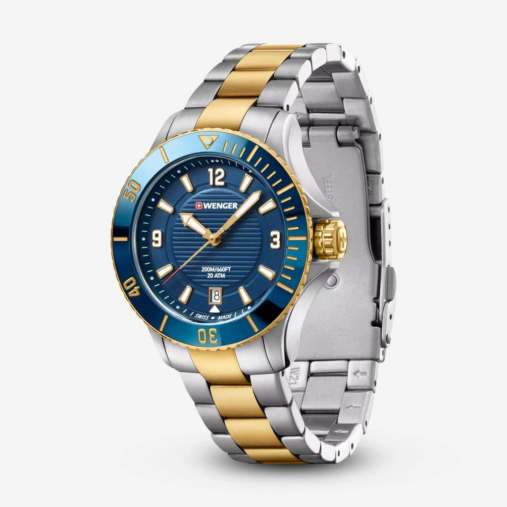 Wenger Swiss Army 01.0621.114 Women's Seaforce Small Blue Dial Watch 35mm 2