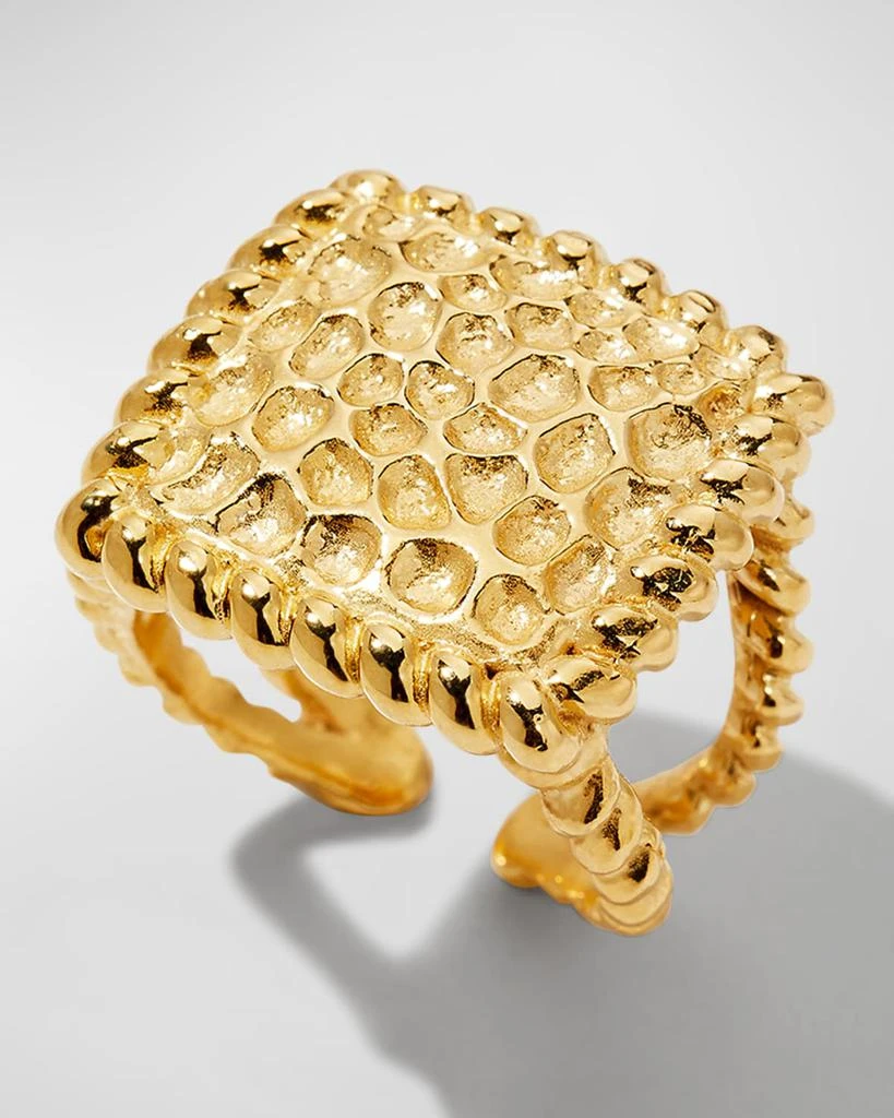Devon Leigh Textured Adjustable Ring 3