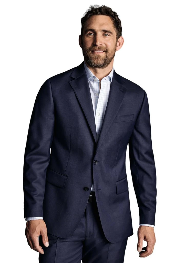 Charles Tyrwhitt Men's Slim Fit Natural Stretch Twill Suit Jacket 1