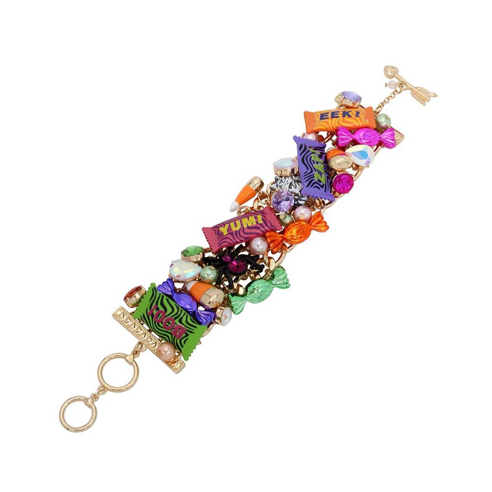 Betsey Johnson Faux Stone Candy Statement Bracelet