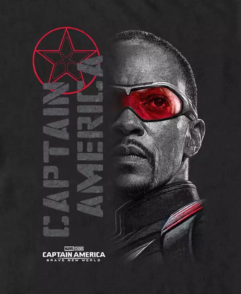 Marvel Men's Red Lens Flare Short Sleeve T-Shirt 3