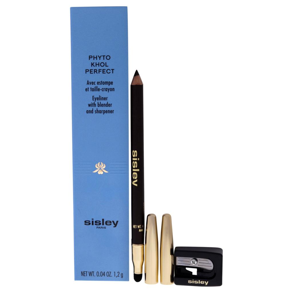 Sisley Phyto Khol Perfect Eyeliner With Blender and Sharpener - 10 Ebony by  for Women - 0.04 oz Eyeliner