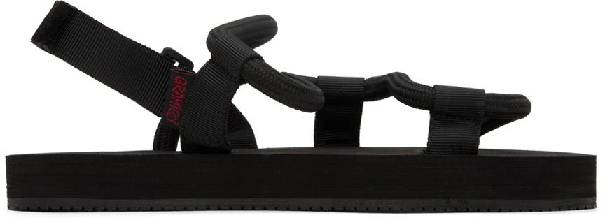Gramicci Black Rope Sandals 1