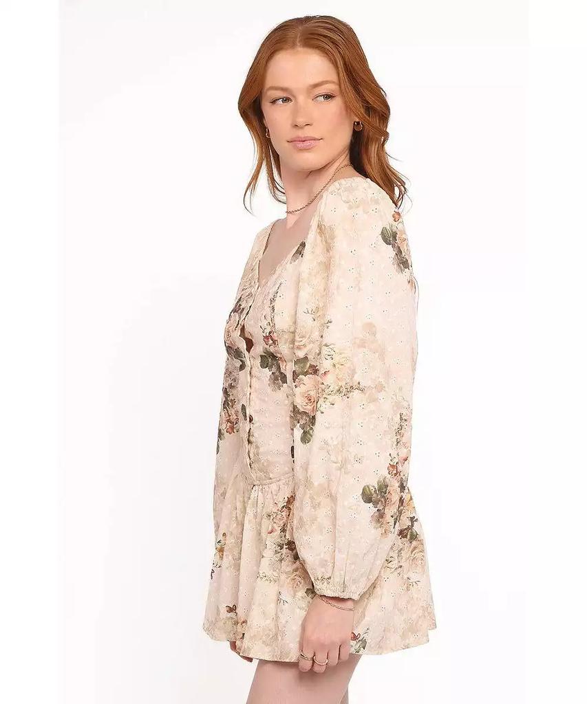 Petal and Pup Women's Greta Long Sleeve Romper