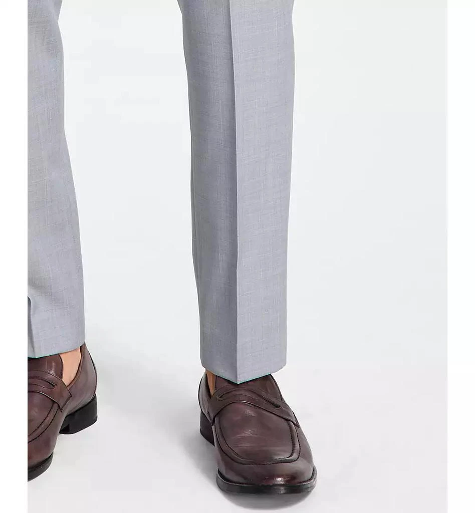 Bar III Men's Skinny-Fit Sharkskin Suit Pants, Created for Macy's 7