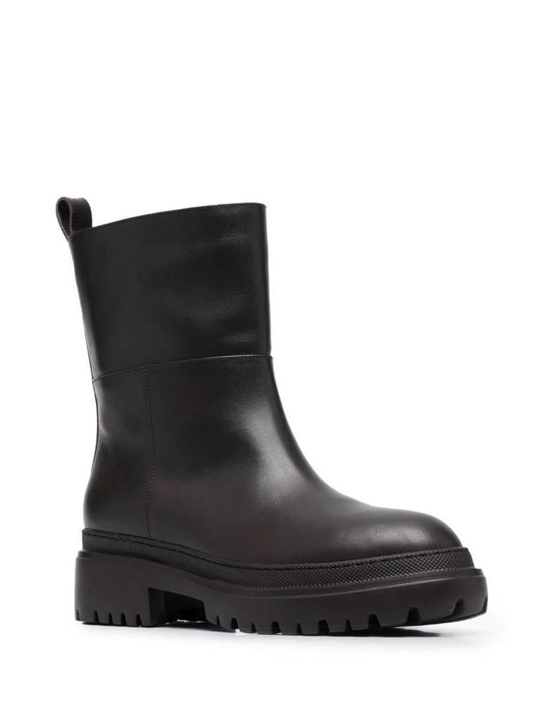 L'AUTRE CHOSE L'Autre Chose Ankle Leather Boots
