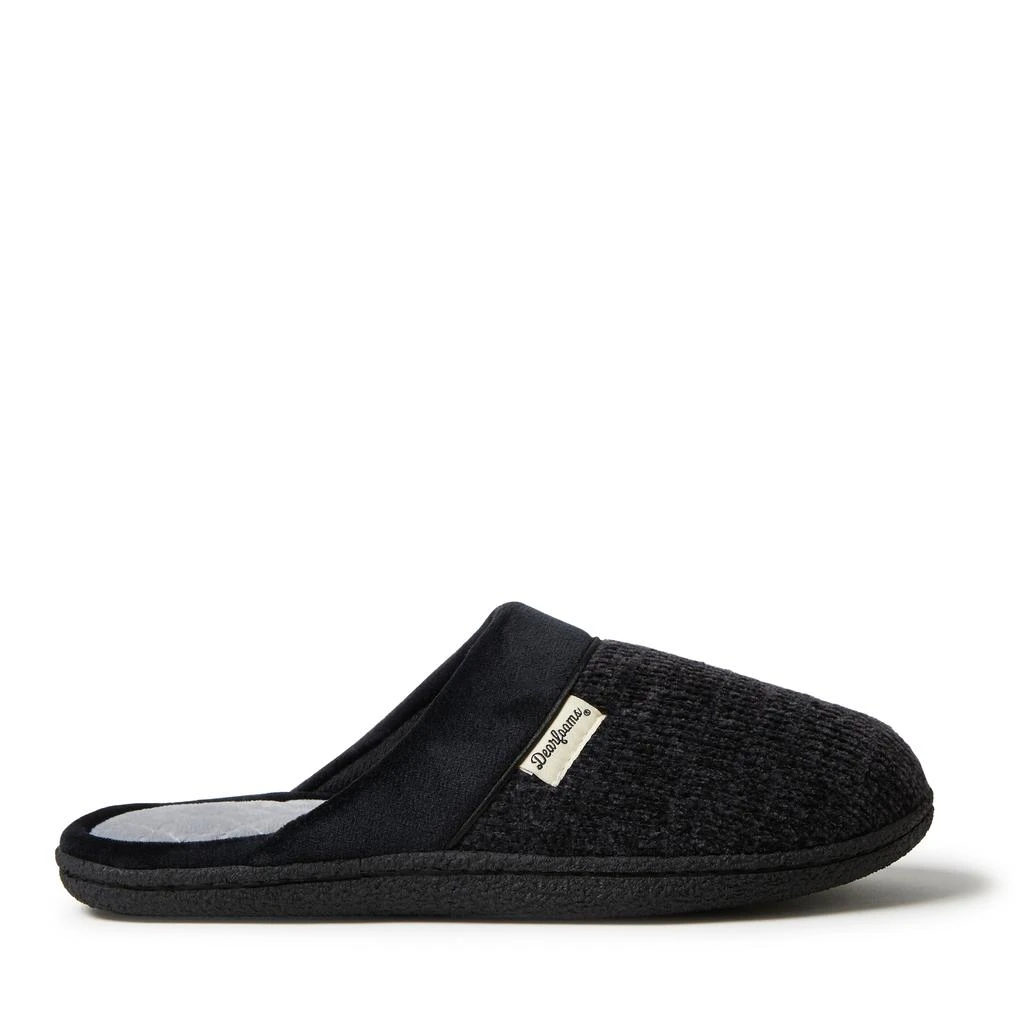 Dear Foams Womens Samantha Chenille Scuff with Quilted So 2