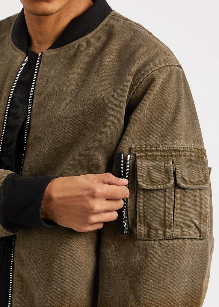 Givenchy Reversible denim bomber jacket 5