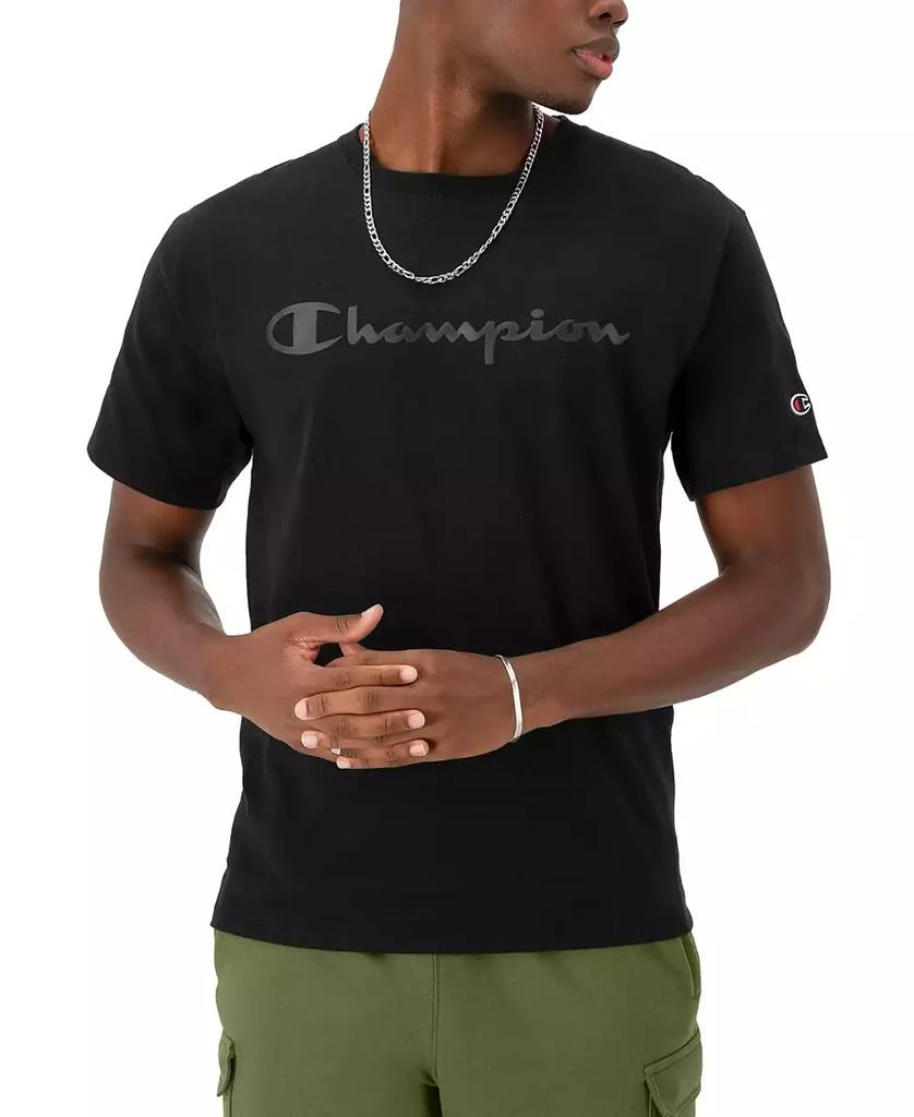 CHAMPION Men's Classic Logo Crewneck Short-Sleeve T-Shirt 3