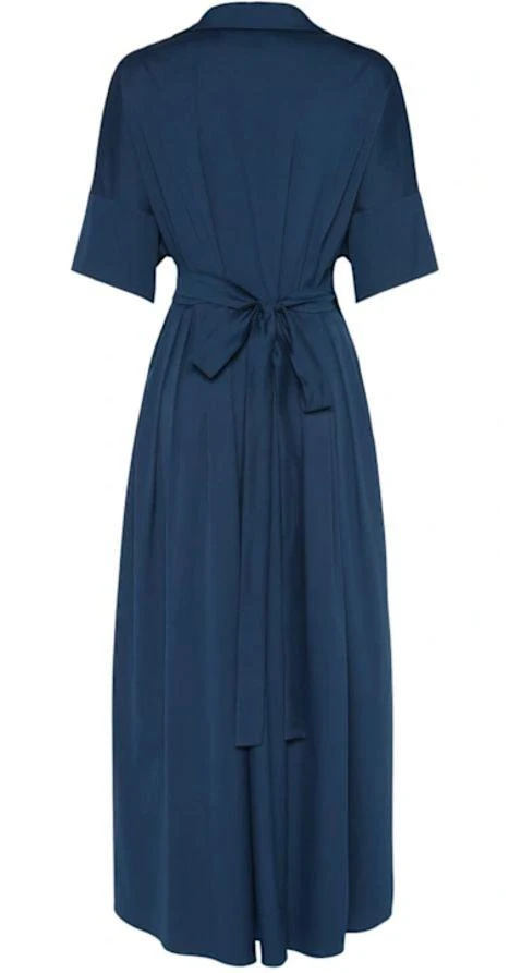 open lace back dress J'adore Pleated Silk Dress – VAST main image 0