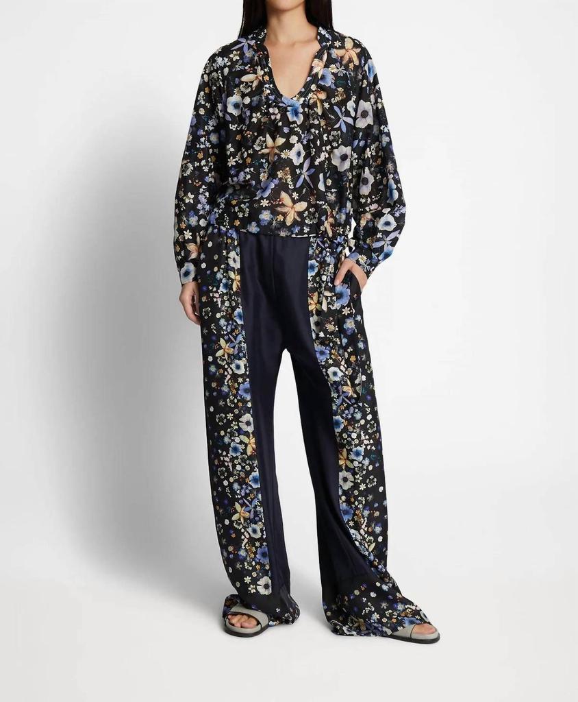 MUNTHE Munthe - Fabert Floral Silk Pants