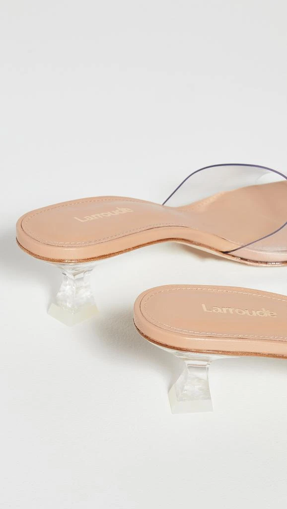 Larroude Vivi Lucite Sandals 3