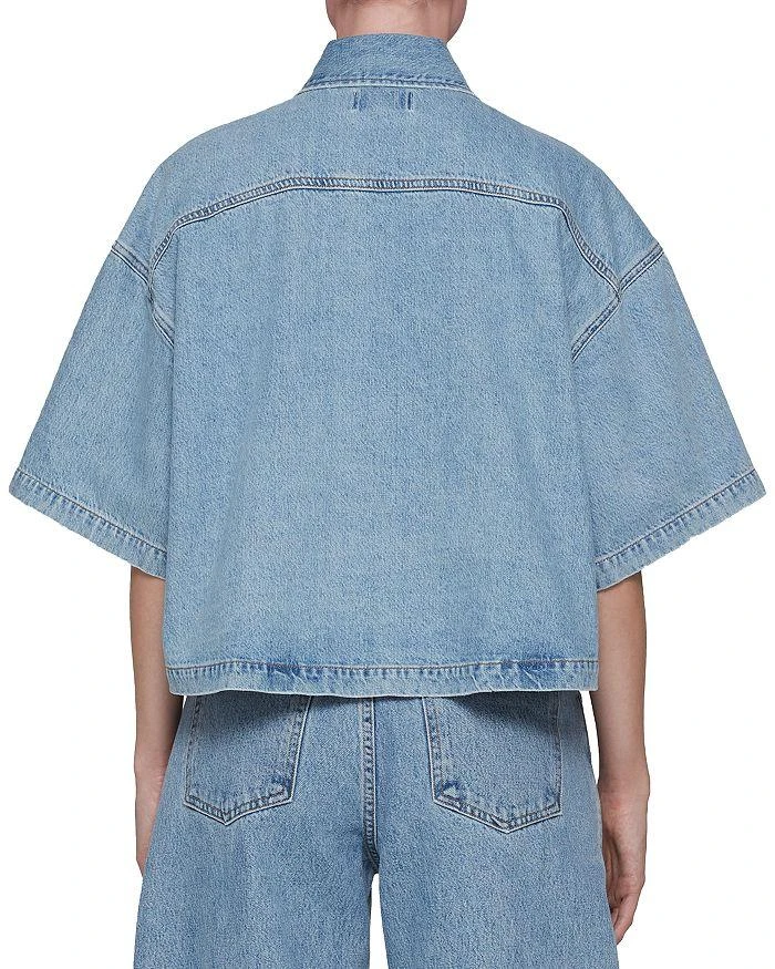 AGOLDE Rona Box Denim Shirt 4