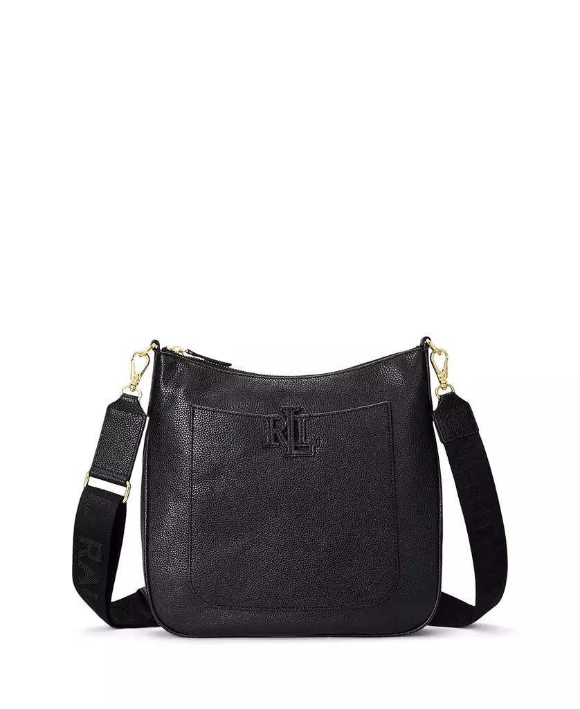 Lauren Ralph Lauren Cameryn Pebbled Leather Small Crossbody 1