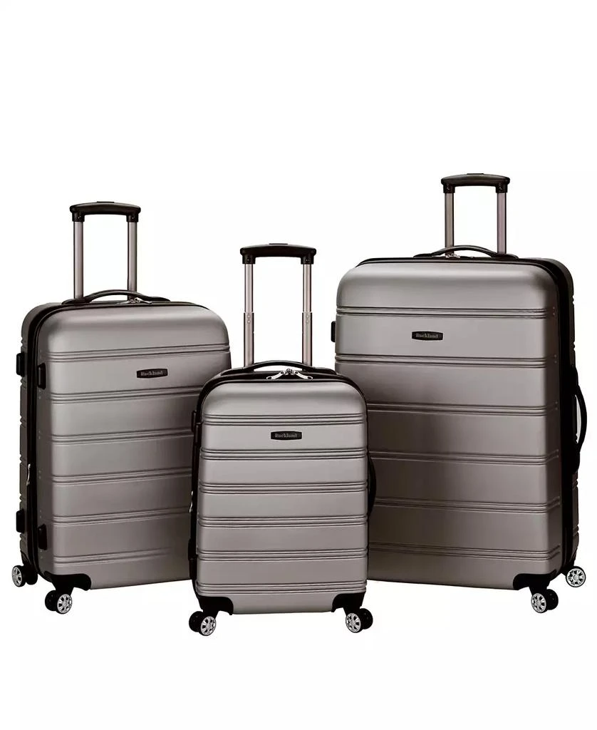 Rockland Melbourne 3-Pc. Hardside Luggage Set 1