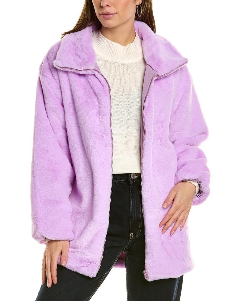 Adrienne Landau Adrienne Landau Fuzzy Coat