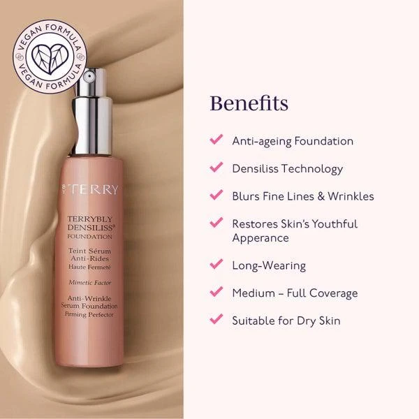 BY TERRY By Terry Terrybly Densiliss Foundation 30ml (Various Shades) 4