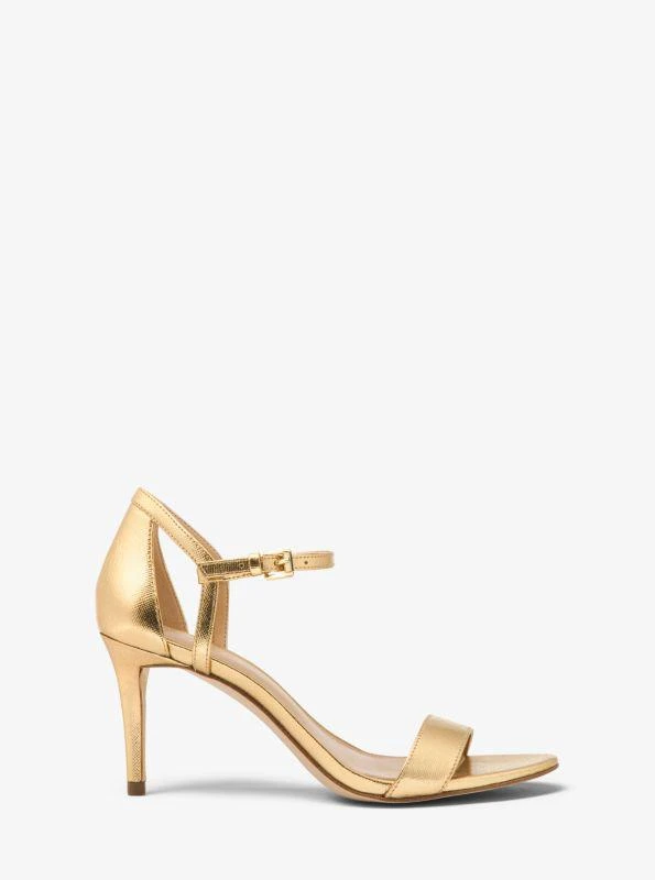 Michael Kors Simone Metallic Sandal 2