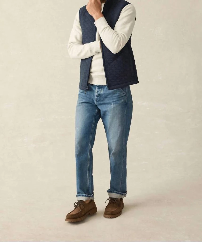 Faherty Faherty - Epic Quilted Fleece Vest 4