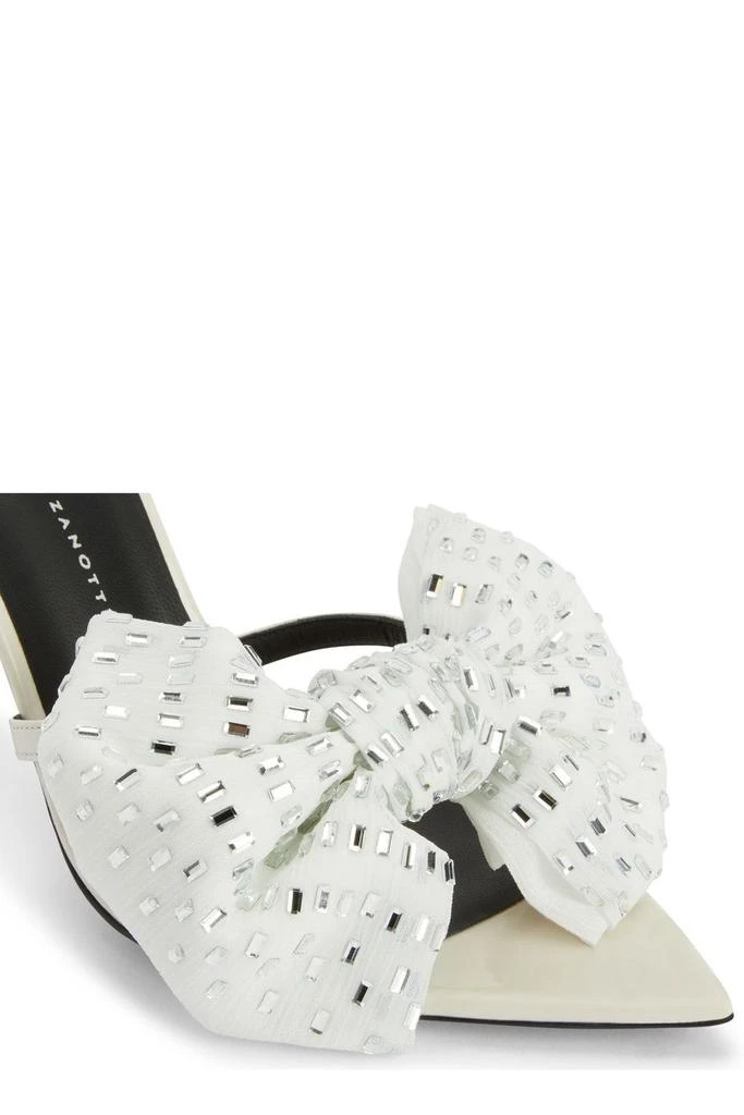 Giuseppe Zanotti Giuseppe Zanotti Intriigo Alexandrine Bow Sandals 5