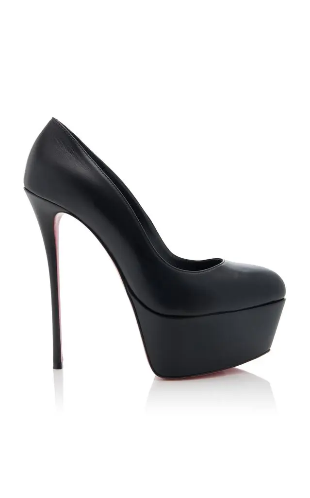 Christian Louboutin Christian Louboutin Dolly Alta 160mm Leather Platform Pumps - Moda Operandi 1