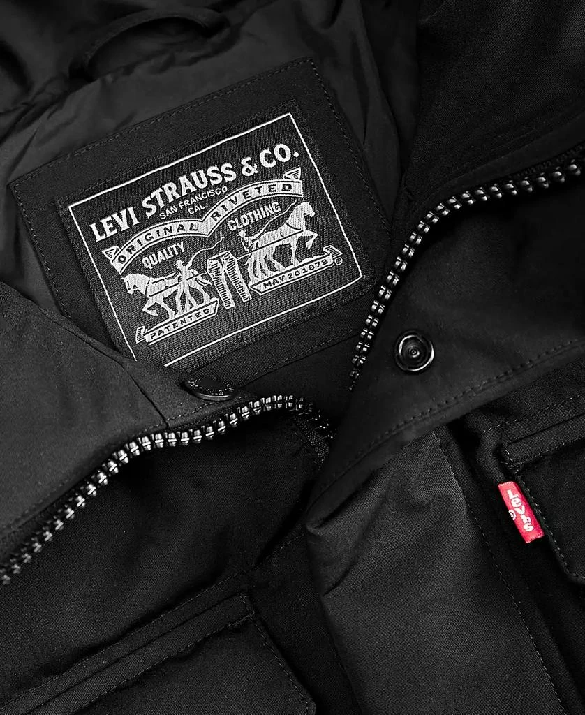 Levi's Men's Quilted Hooded Puffer Jacket 4