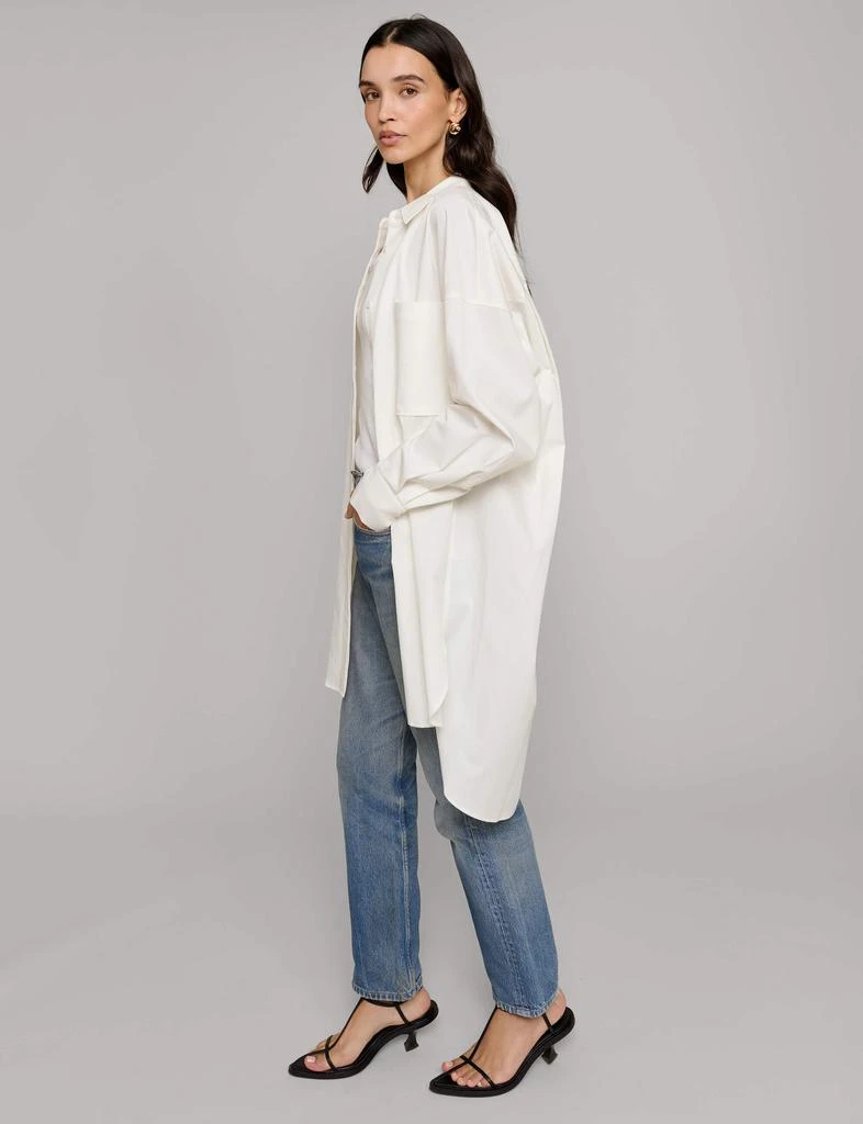 Pixie Market Oversized White Shirt 3