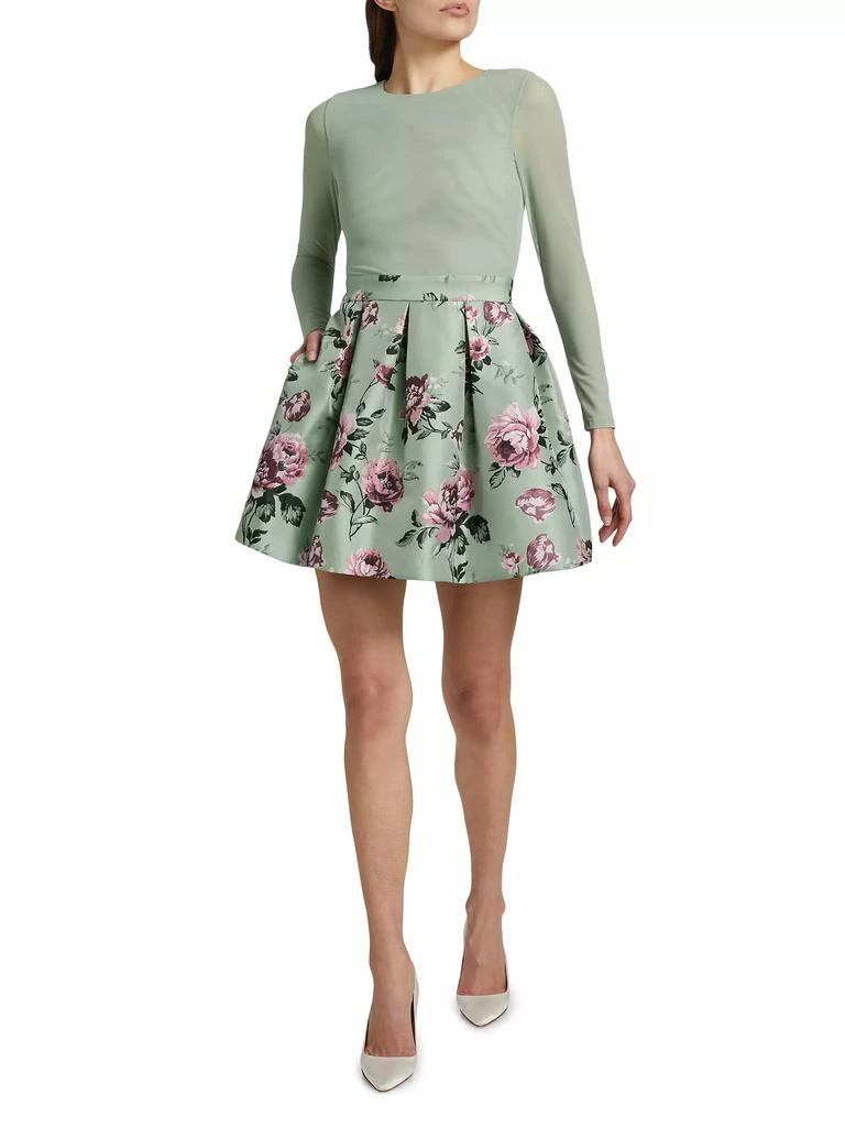 Alice + Olivia Chara Plt Party Minidress 2