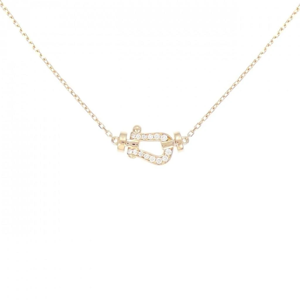Fred F pink gold (18K) Necklace (Pre-Owned) 1