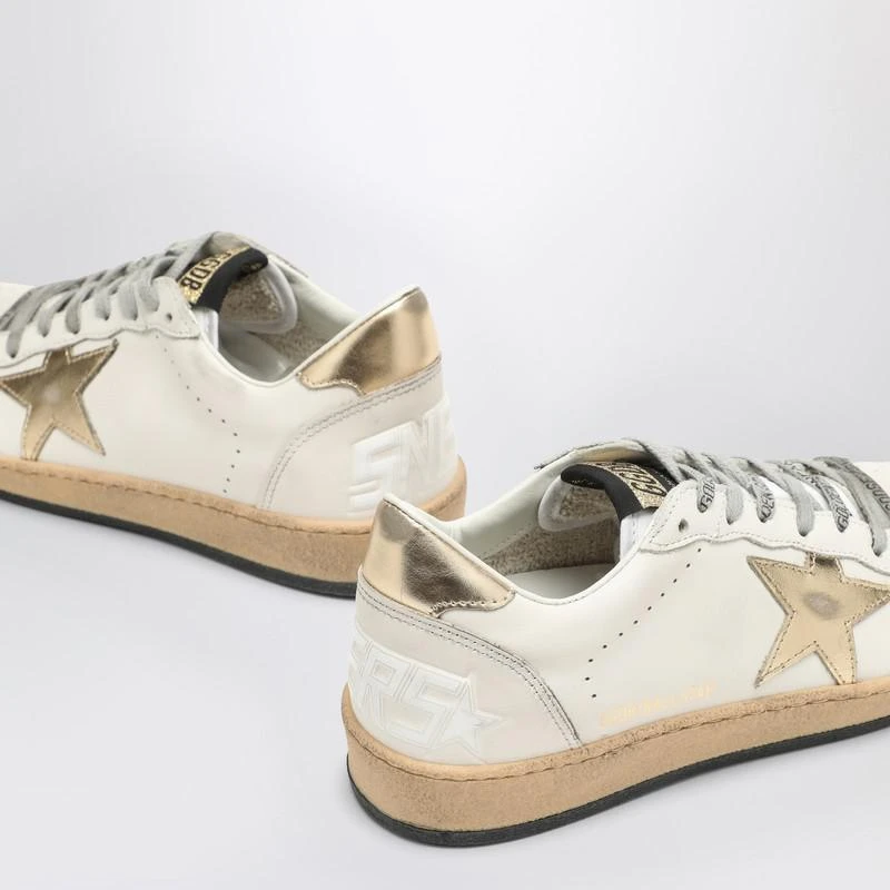 Golden Goose Ballstar milk/gold low trainer 5