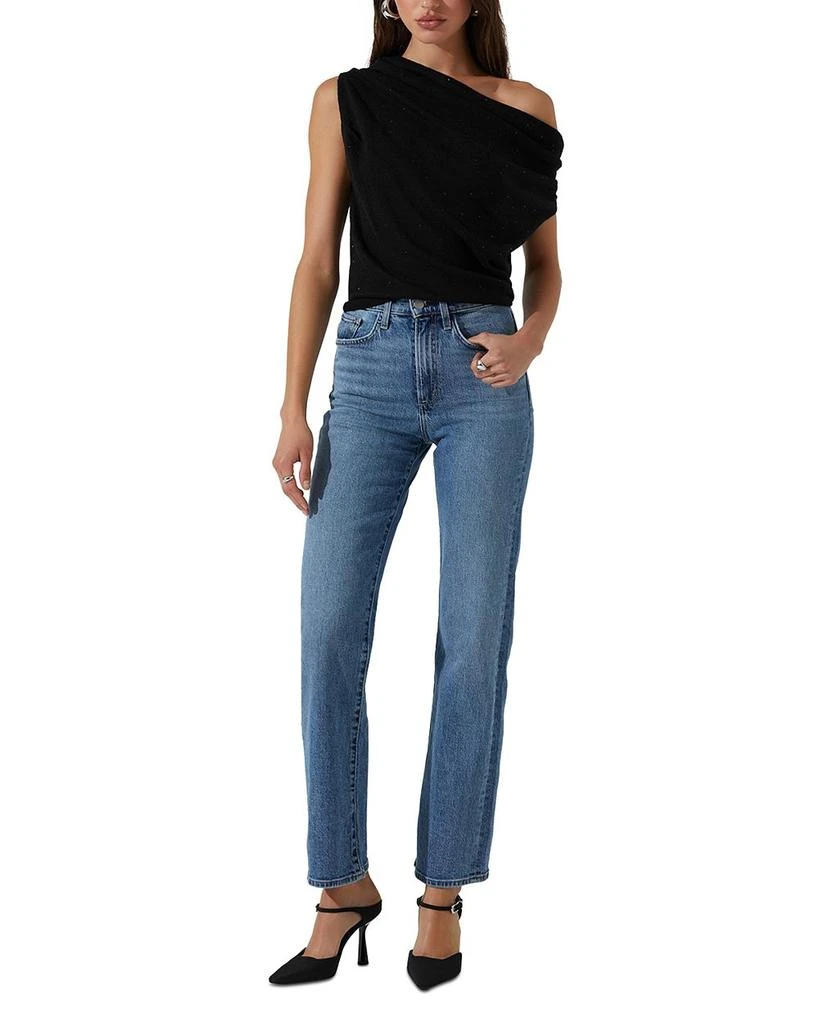ASTR Dezina One Shoulder Sweater 2