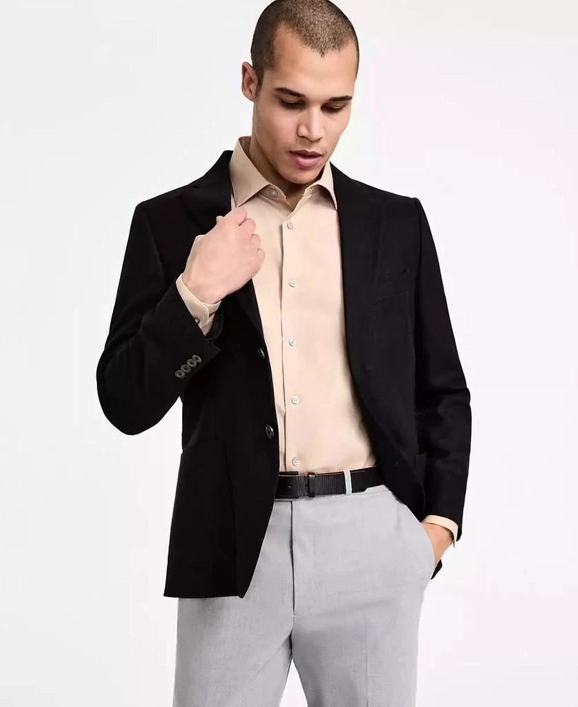 Shop Men Modern-Fit Active Stretch Structure Weave Sport Coat on