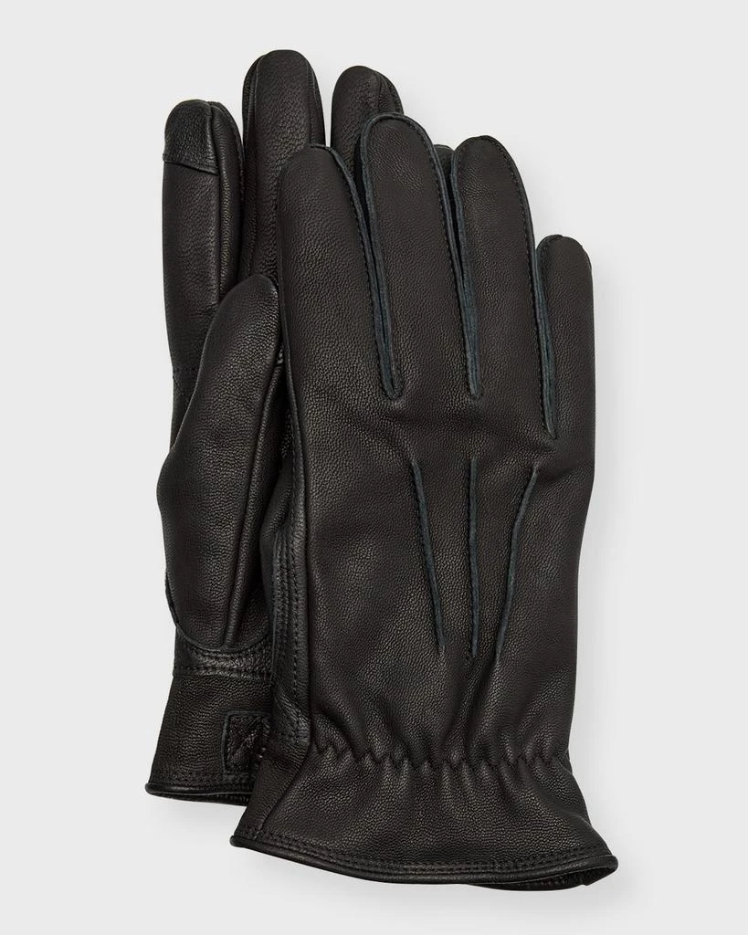 UGG Men's 3 Point Leather Gloves 1
