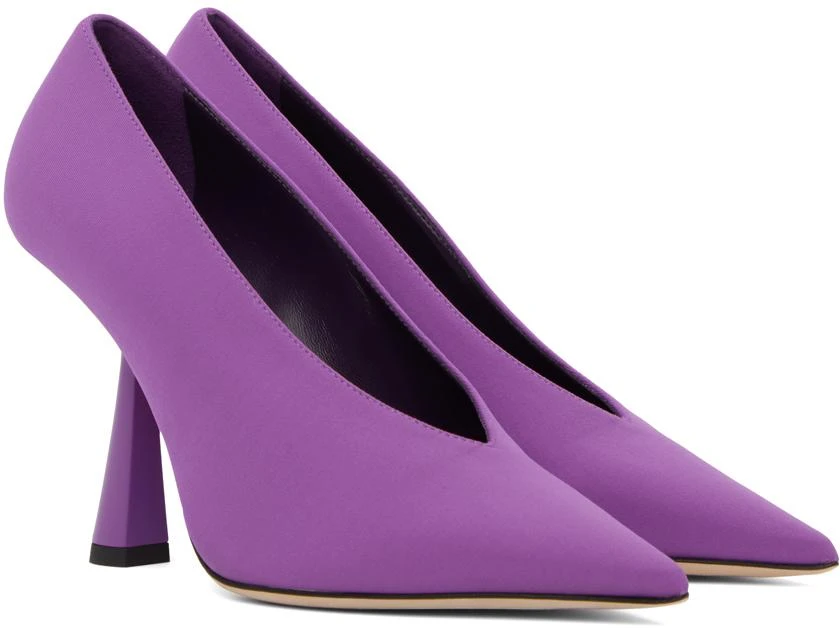 Jimmy Choo Purple Maryanne 100 Heels 4