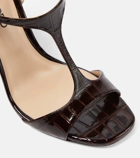 Tom Ford Angelina croc-effect leather sandals 6