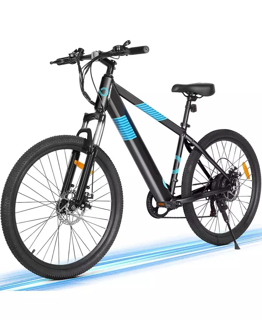 Gyroor 350W Electric Bike 26" Electric Mountain Bike for Adults, 36V Built-in Hidden Removable Battery with Shimano 7 Speed City Commuter Bike for Man Woman 1