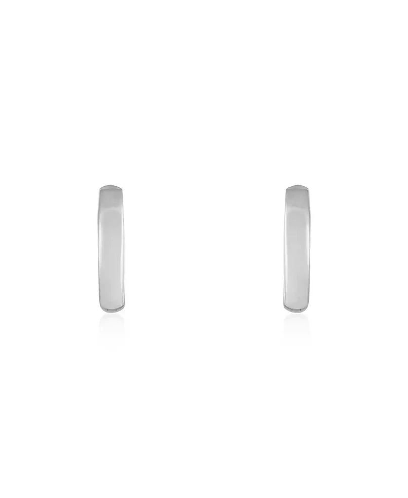 The Lovery Gold Huggie Hoop Earrings 14K Yellow Gold 13 x 2 millimeters 8