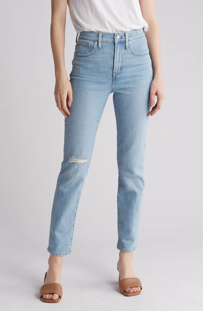 Madewell The Perfect Vintage Ripped Knee Jeans  1