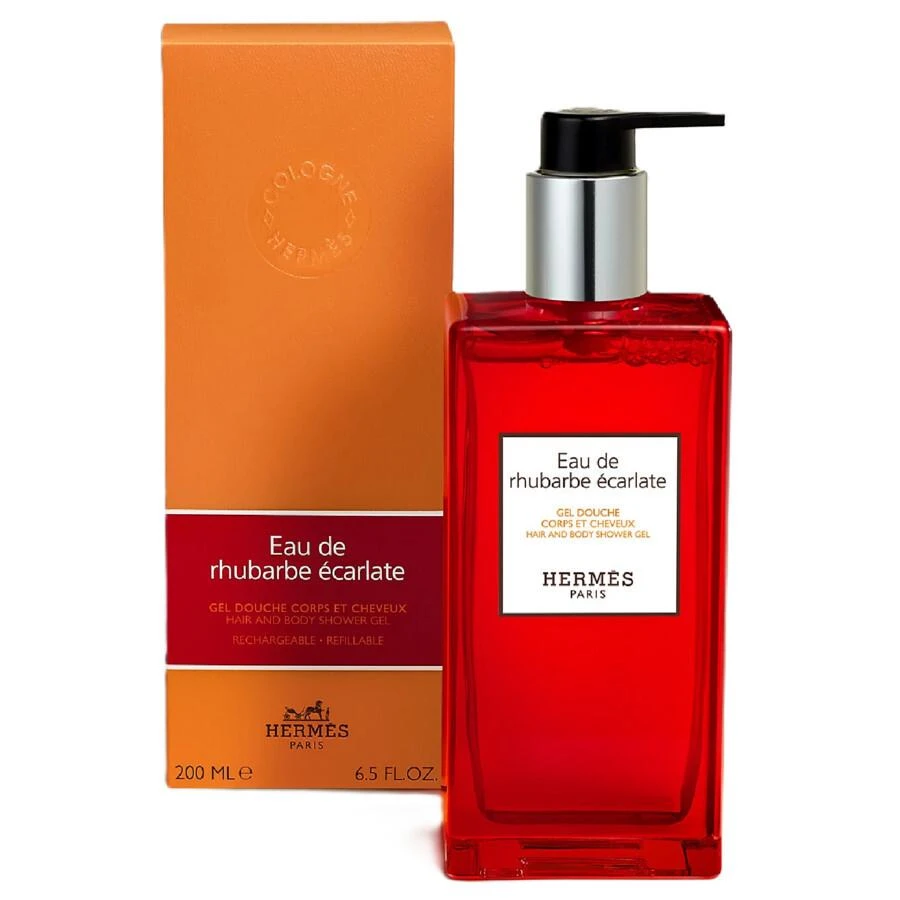 Hermes Eau De Rhubarbe Ecarlate Shower Gel 6.7 oz Bath 
Body 3346130010548 2