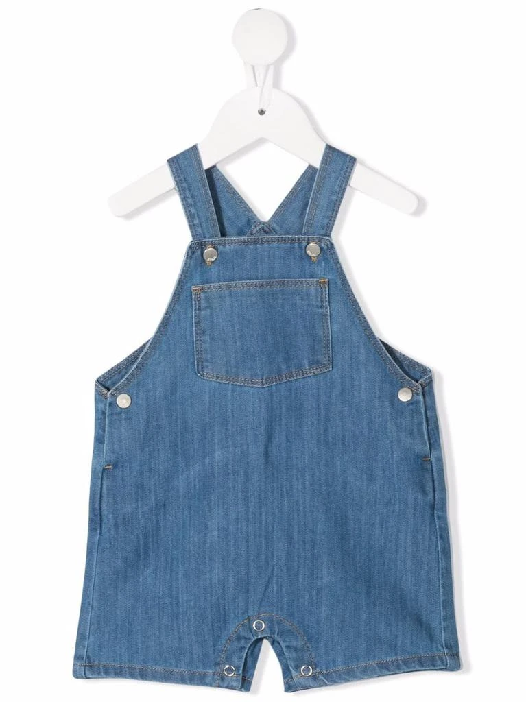 Knot Marlow denim dungarees - kids 1