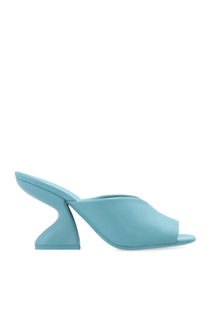 Salvatore Ferragamo Women
s Sansu Heeled Sandals In Blue 2