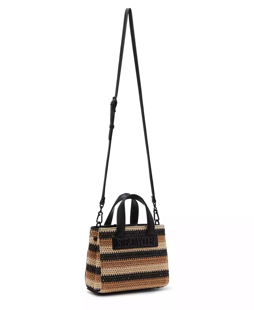 Steve Madden Bflores Raffia Mini Tote