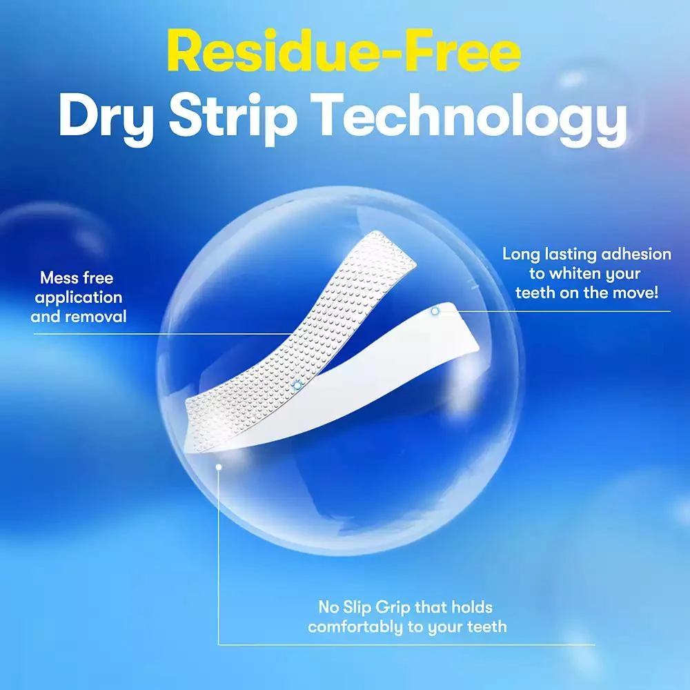 MySmile Teeth Whitening Strips, Hydroxyapatite-Infuse Strips, Non-Sensitive Teeth Whitening with Natural Ingredients, Enamel-Safe, Non-Slip (21 Sets) 5