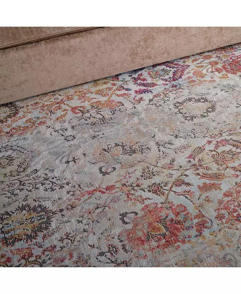 Nourison Ankara Global ANR06 Ivory 2'4" x 8' Runner Rug 2