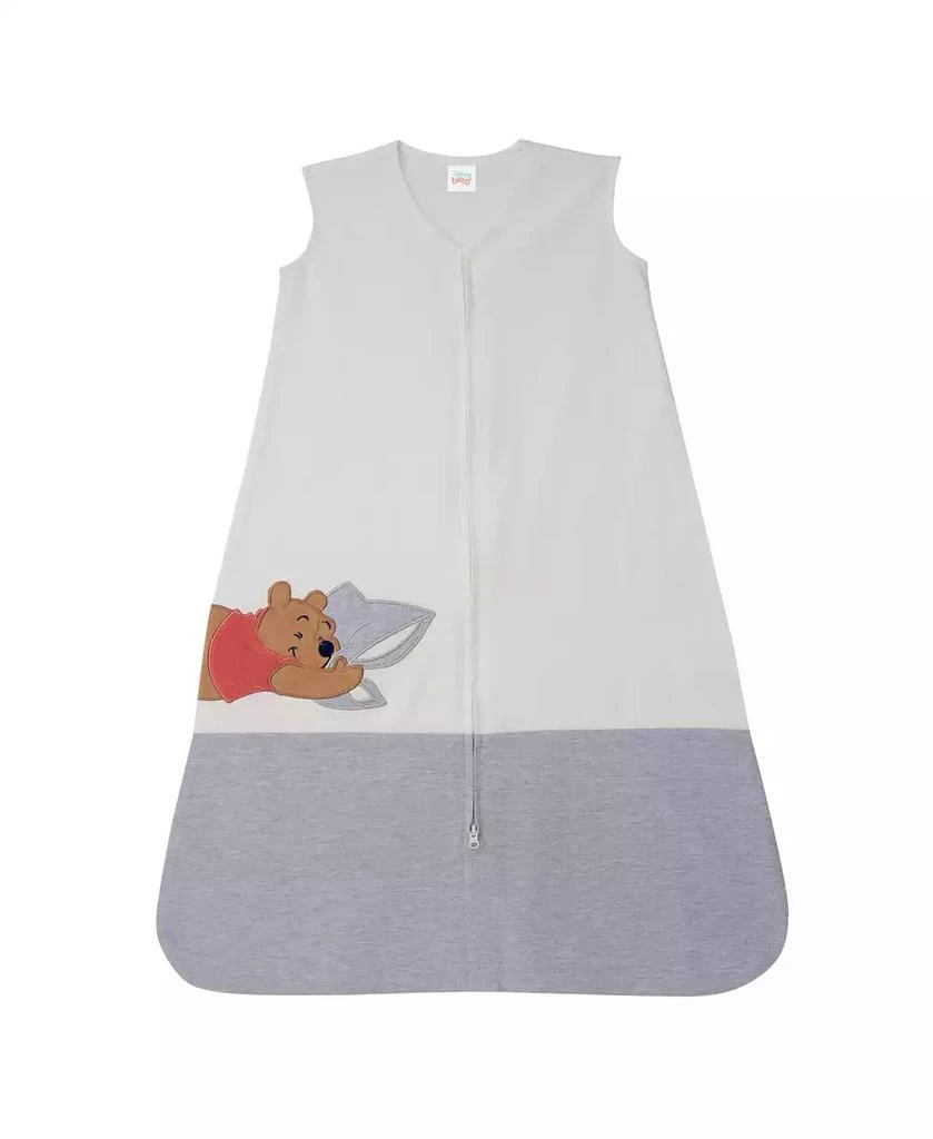Lambs & Ivy Baby Disney Winnie the Pooh White/Gray Appliqued Cotton ...