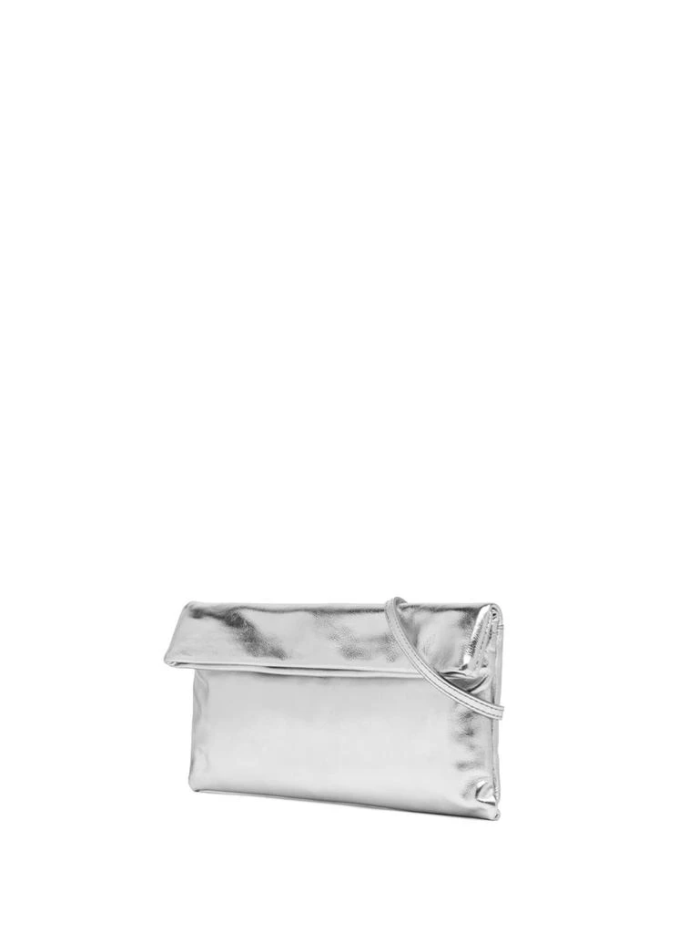 Gianni Chiarini Silver Cherry Clutch Bag With Shoulder Strap 2