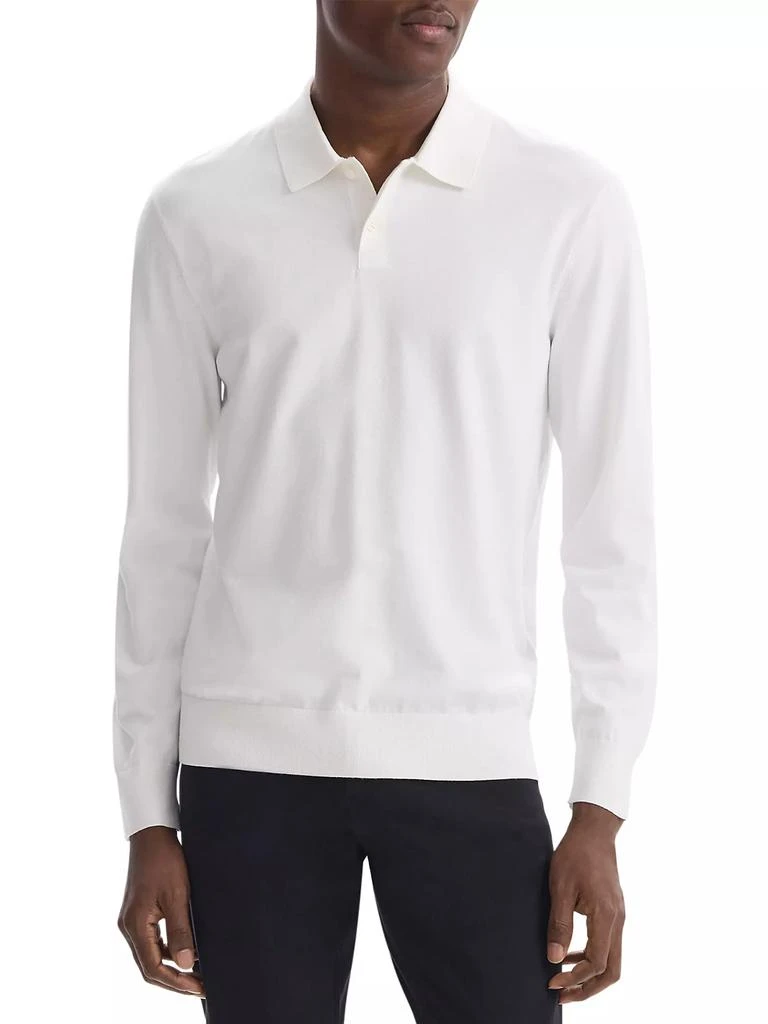Theory Clinton Cotton Jersey Polo Shirt 3