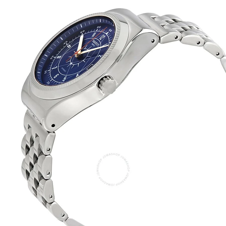 Swatch Boreal Automatic Blue Dial Men's Watch YIS401G 2