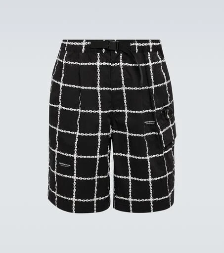UNDERCOVER Printed technical shorts 1