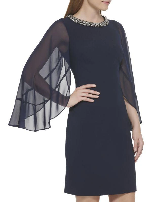 Vince Camuto Cape Bodycon Mini Dress 3